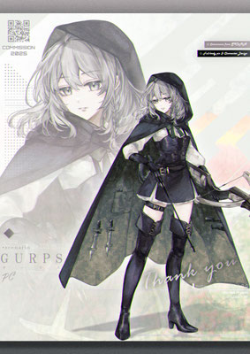 2025/01　キャラクターデザイン＆イラスト制作