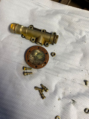 Aufbau Druckluftmotor Scheibenwischermotor Druckluftmotor pneumatisch KRAZ, ZIL, URAL, Traktor K700/701, T-150. Устройство двигателя пневморедуктора двигателя пневматического стеклоочистителя СЛ440 КРАЗ, ЗИЛ, УРАЛ, Трактор К700/701, Т150.
