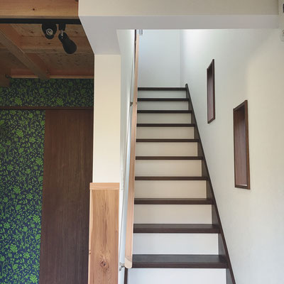 Stairs to 2nd floor