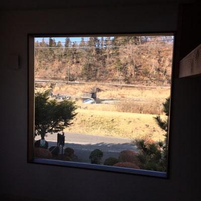 View from BIG window in bedroom