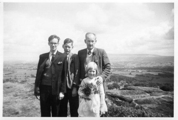 Kepmpe End c.1961 With Charles, Sharron and Charlie Bibb