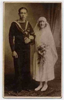 Ernest & Ivy Wedding. 1926