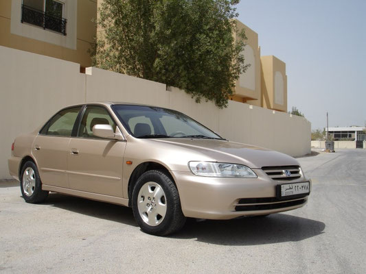 We sold our car to our friend Masoud when we retired in Doha in 2008 - he got a bargain!