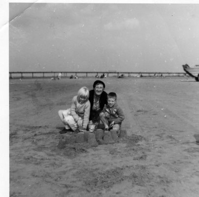 Ivy with Grandchildren Sharron and Curtis