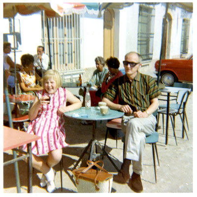 On Holiday in Sitges, Spain