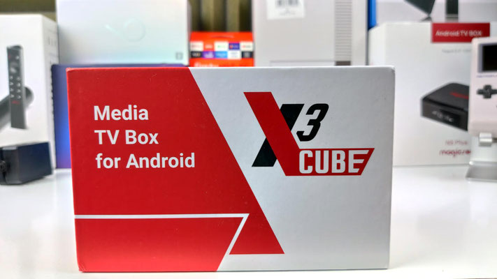 Ugoos X3 Cube packaging
