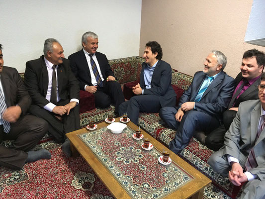 8.3.2015 Münih bas Konsolos Mesut Koc ve Din Hizmetleri Ataşesi Kuddusi Uysal