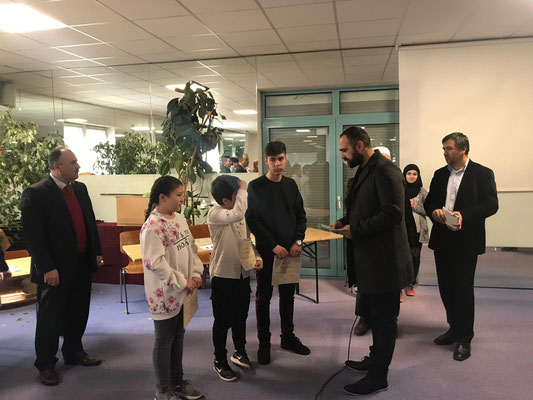Religiöse Wissenswettbewerb in Tannhausen 3.3.2019
