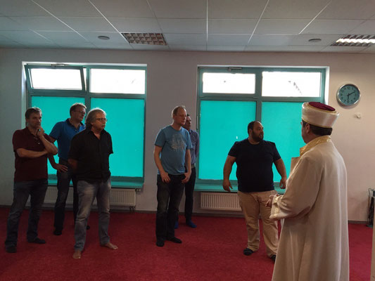 Illertissen Belediye Baskani ve encumenler dernegmizin ziyaretinde