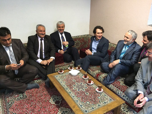 8.3.2015 Münih bas Konsolos Mesut Koc ve Din Hizmetleri Ataşesi Kuddusi Uysal