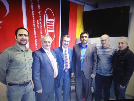 18.1.2015 Fransa daki olayini Ditib 4 Camii kinama mesajı