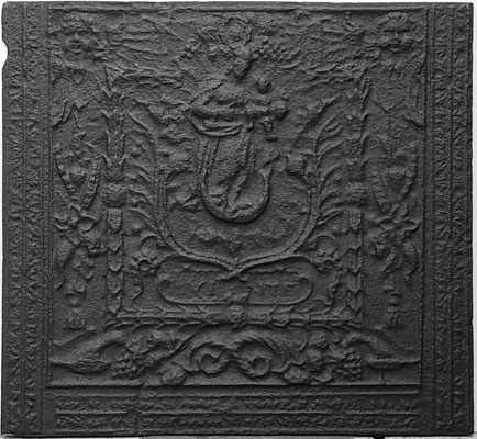 Inv.-Nr. 235   Madonna als Himmelskönigin, Kaminplatte xx x xx cm, Quint, ab 1683