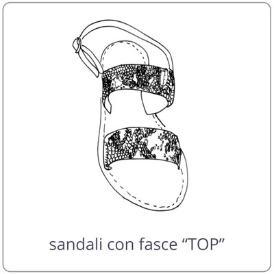 Sandali artigianali ischia a fasce con cinturino handmade Mariarosaria Ferrara Italy