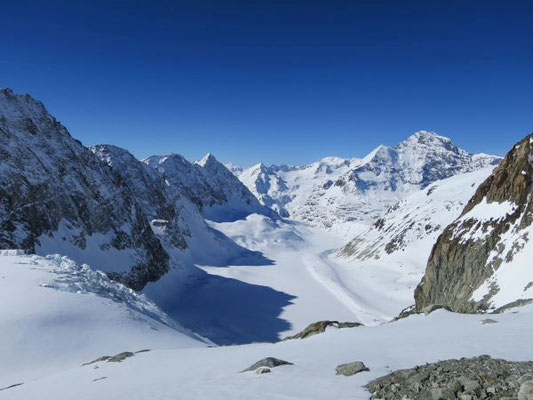 Haute Route, Haute Route Skidurchquerung, Haute Route Zermatt - Chamonix, Haute Route Chamonix - Zermatt, Skibesteigung Mt. Blanc