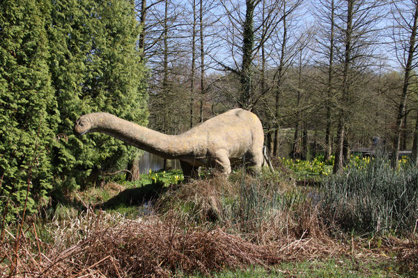 Dinosaurier im Arboretum