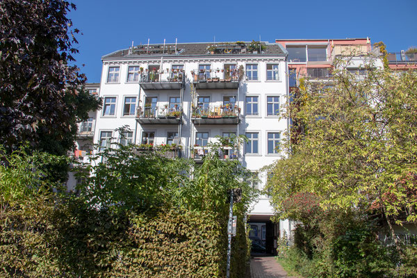 Hinterhof im Schanzenviertel