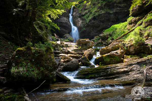 Wasserfall im Toggenburg - St. Gallen Frühling 2020