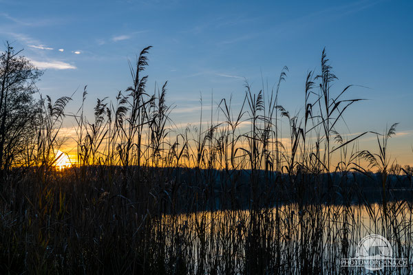 Schwimmbad am Hüttwilersee im Seebachtal - Thurgau November 2020