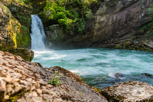 Oberer Giessenfall bei Nesslau - St. Gallen Frühling 2020