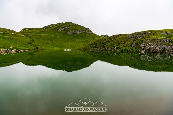 Wangsersee auf der 5-Seen-Wanderung im Pizolgebiet - St. Gallen 2019