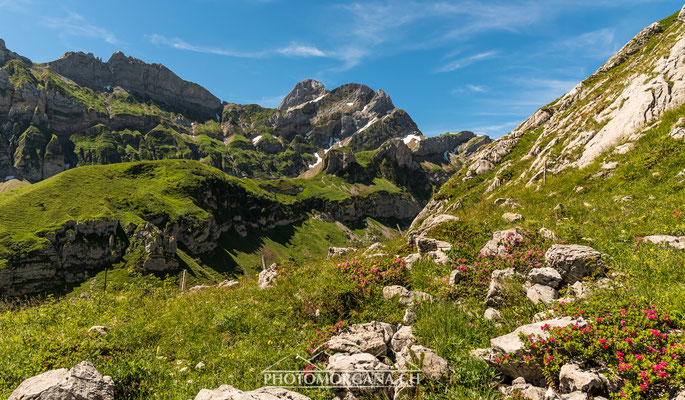 Auf dem Weg zum Säntis - Alpstein 2017