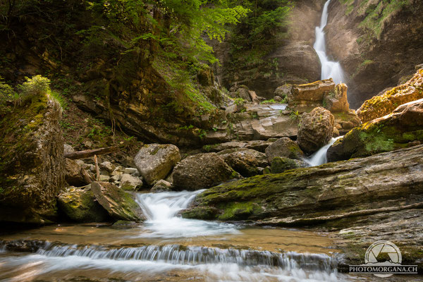 Wasserfall im Toggenburg - St. Gallen Frühling 2020