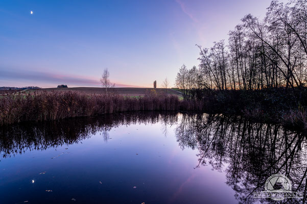 Schwimmbad am Hüttwilersee im Seebachtal - Thurgau November 2020