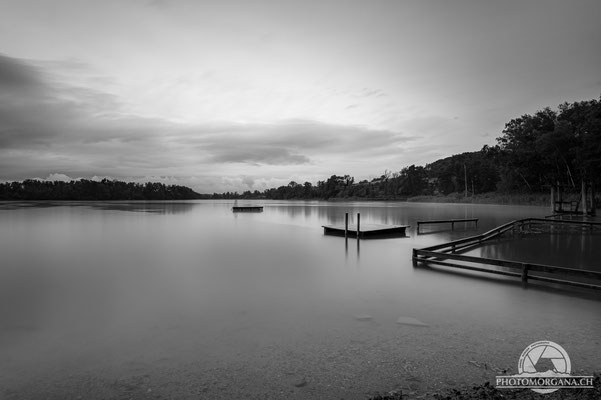 Schwimmbad am Hüttwilersee im Seebachtal - Thurgau Sommer 2020