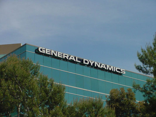 General Dynamics Channel Letter Sign by Landmark Signs Inc. 
