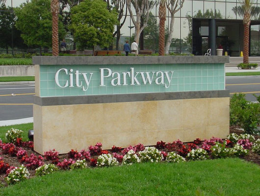 City Parkway Monument Sign