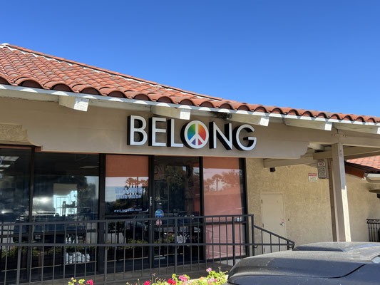 Belong Channel Letter Sign by Landmark Signs Inc. 