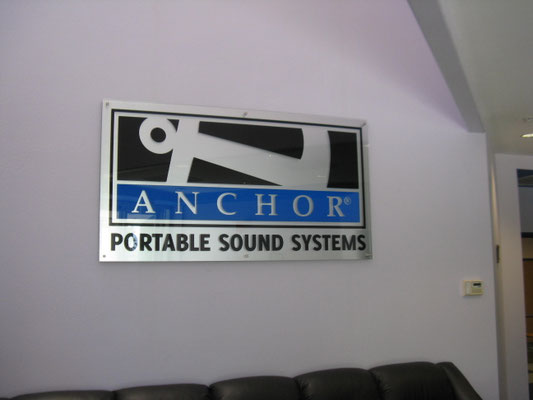 Anchor Lobby Signs by Landmark Signs Inc