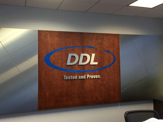 DDL Lobby Signs by Landmark Signs Inc