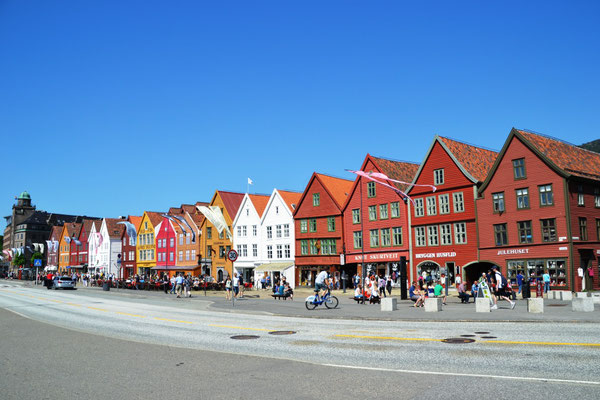 Frontansicht Bryggen