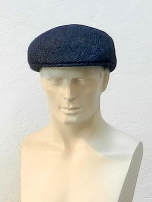 Flatcap in einem Guss aus Paperstroh