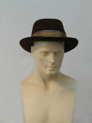 Herrenhut Fedora Haarfilzhut