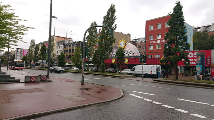 der Anfang der Reeperbahn