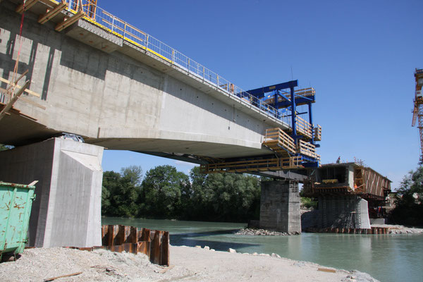 Eisenbahnüberführung Innbrücke Mühldorf / Ehring