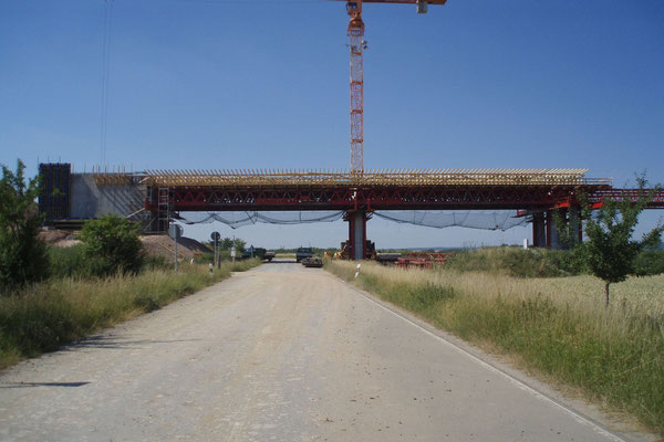 Neubau der Gänsebachtalbrücke, NBS Erfurt-Leipzig/Halle