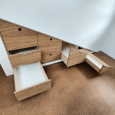 Stauraum Dachschrägenschrank 