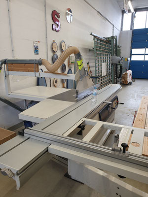 Kreissäge in der Werkstatt