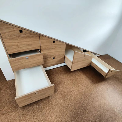 Stauraum Dachschrägenschrank 