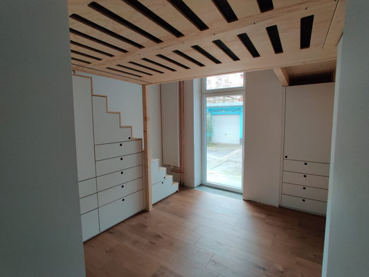 Doppelbett Hochebene inkl Hundebett 