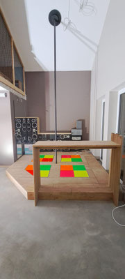 Hotelzimmer Einrichtung mit Dance Floor