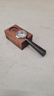 Siebträger Holz handmade 
