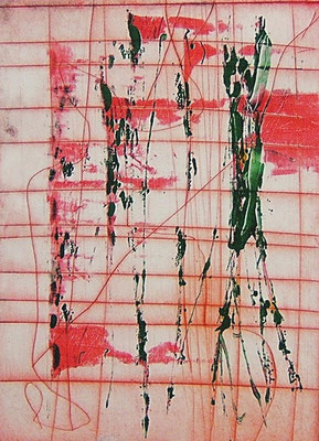 D-figuration-Monotype, 21 x 30 cm