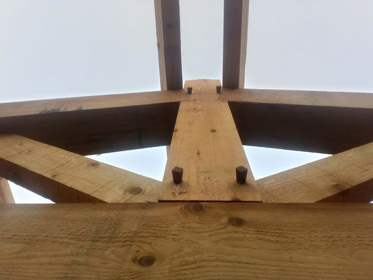 Ferme en résineux fabrication artisanale