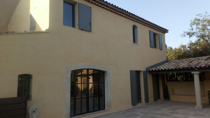 Façade en Enduit Monorex J60