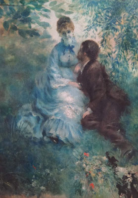 Milenci, Auguste Renoir, 1875