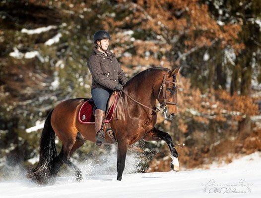 Sandokan mit seiner Patentante Sabrina 